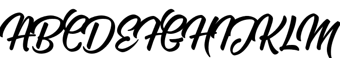Hontana Font UPPERCASE