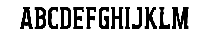 Hood Brothers Font UPPERCASE