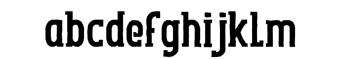 Hood Brothers Font LOWERCASE