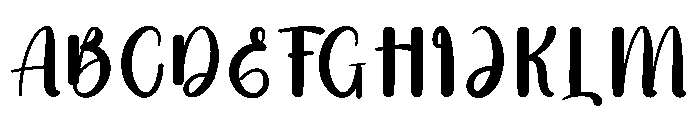 Hoodie1 Font UPPERCASE