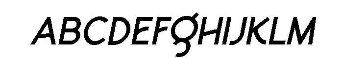 Hoogy Oblique FONT