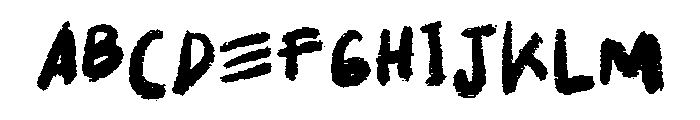 Hookspace Beta Regular Font UPPERCASE