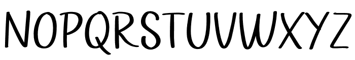 Hope Cartoon Font UPPERCASE
