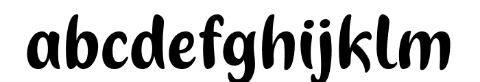 Hopia Font LOWERCASE