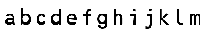 Hoptical Font LOWERCASE