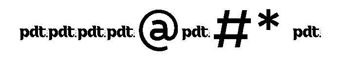 Horixa Next Trial Regular Font OTHER CHARS