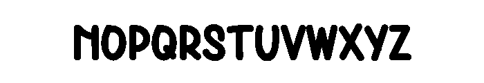 Horizon1 Font LOWERCASE