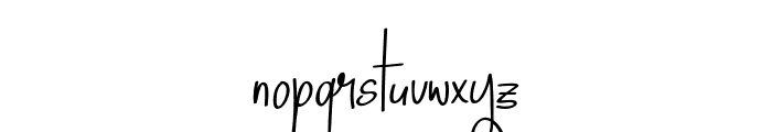 HorizonMountain-Regular Font LOWERCASE