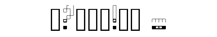 Hornbill Fest Regular Font OTHER CHARS