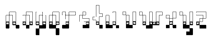 Hornbill Fest Regular Font LOWERCASE