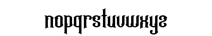 HornbucklePersonalUseOnly-Regul Font LOWERCASE