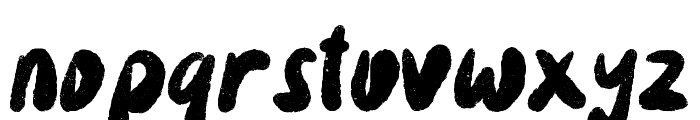 Horror Monster Font LOWERCASE