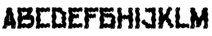 Horror Vibes Font LOWERCASE