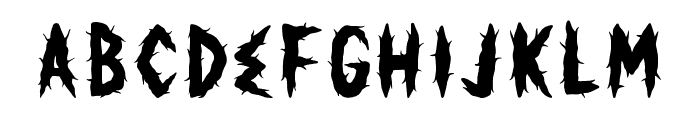 HorrorCorpse Font LOWERCASE
