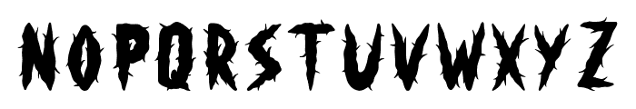 HorrorCorpse Font LOWERCASE