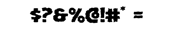 Horroween Expanded Font OTHER CHARS