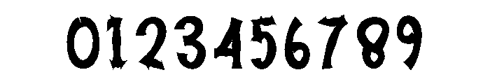 Horse3 Font OTHER CHARS