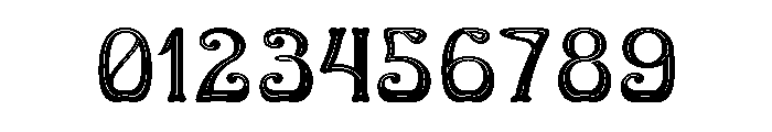 Horta Embossed Regular Font OTHER CHARS