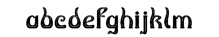 Horta Embossed Regular FONT