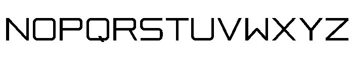 Horyzen Regular Font UPPERCASE