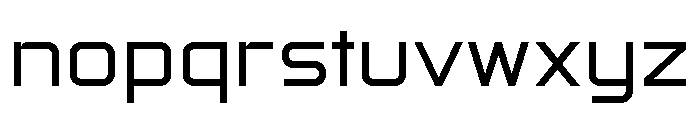 Horyzen Regular Font LOWERCASE
