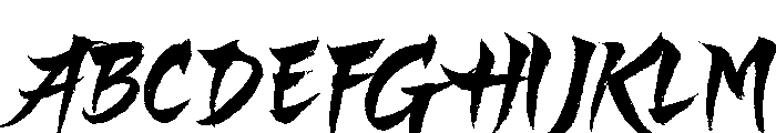 Hoshiko Satsuki Font UPPERCASE
