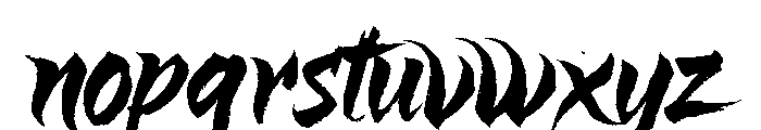 Hoshiko Satsuki Font LOWERCASE
