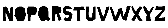 Hostados Font UPPERCASE