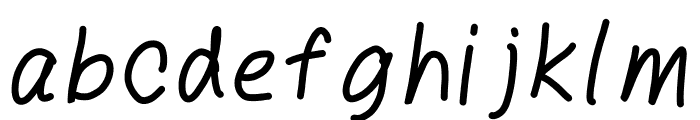 Hot August Night Font LOWERCASE