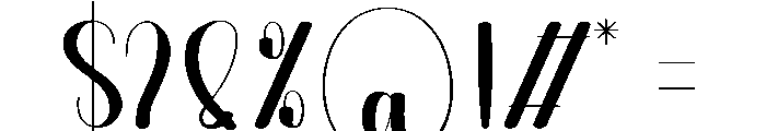 Hotday Font OTHER CHARS