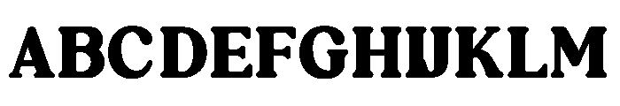 Hotdog Italian Font UPPERCASE