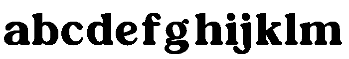 Hotdog Italian Font LOWERCASE