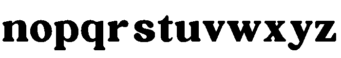 Hotdog Italian Font LOWERCASE