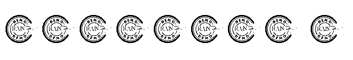 Hotfast Demo Bold Font OTHER CHARS
