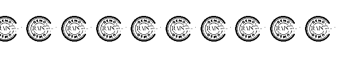 Hotfast Demo Italic Font OTHER CHARS