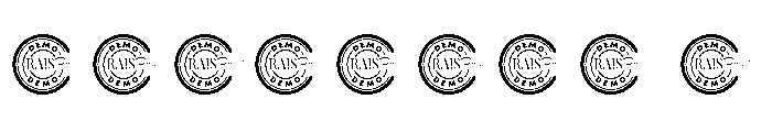 Hotfast Demo Italic Font OTHER CHARS