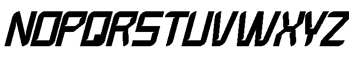 Hotfast Demo Italic Font UPPERCASE