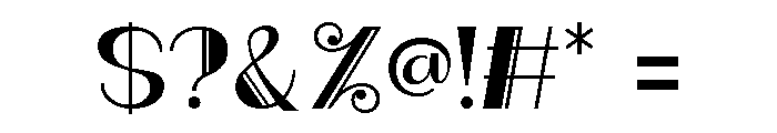 Hotsnow free vertion Regular Font OTHER CHARS