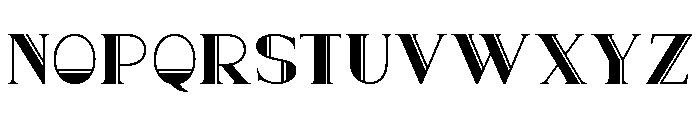 Hotsnow free vertion Regular Font UPPERCASE