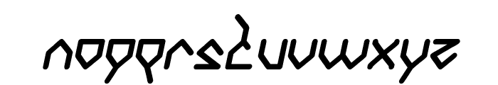 House Builder Italic Font LOWERCASE