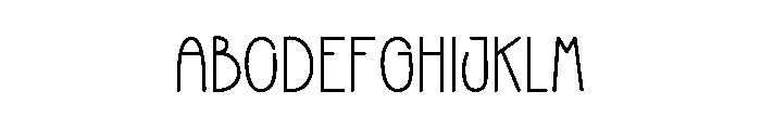 House Wedding Font UPPERCASE