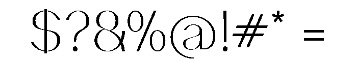 House of Montague ikiiko.com Font OTHER CHARS