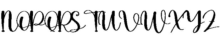 House Font UPPERCASE