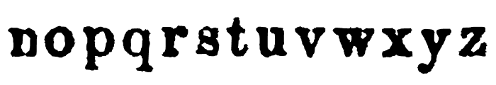 HouseholdWords Font LOWERCASE