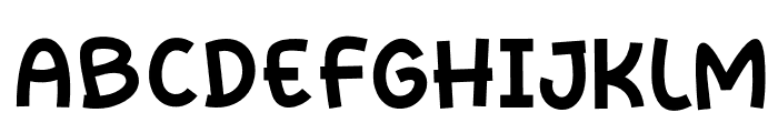 Howdy Frog Font UPPERCASE
