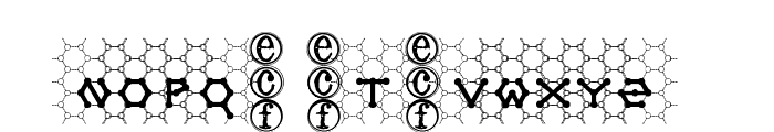 honeycomb [eval] Font LOWERCASE