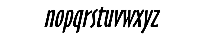 Hobby Extended Italic Font LOWERCASE