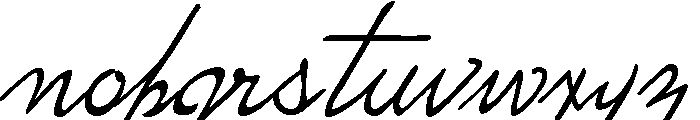 Hopper Script Regular Font LOWERCASE