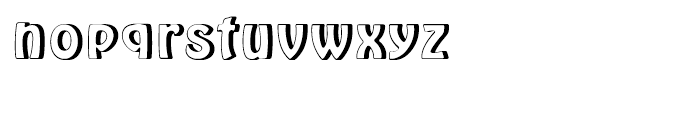 Hobo Relief Standard Font LOWERCASE