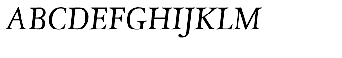 Hollander Regular Italic Font UPPERCASE